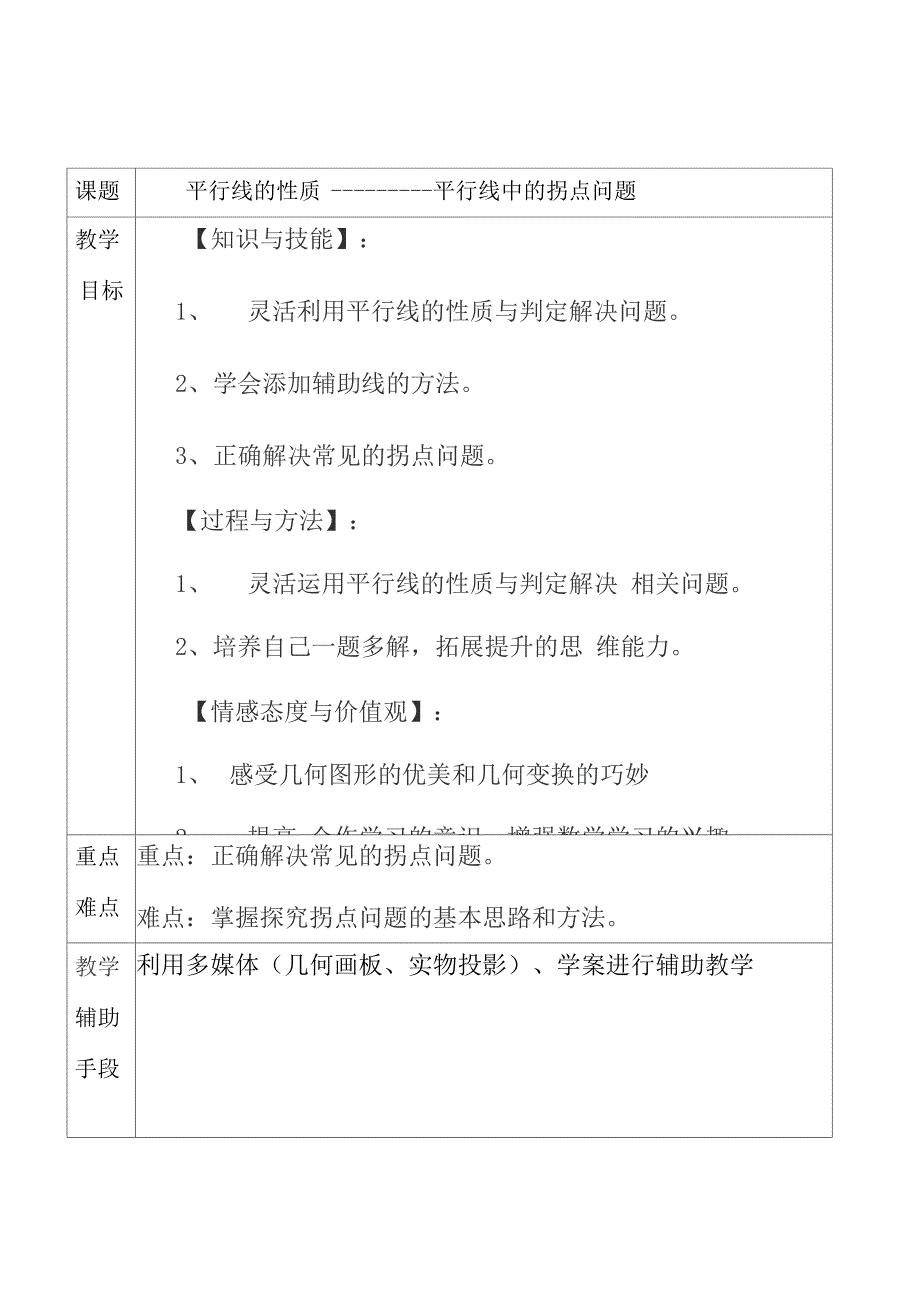 平行线中的拐点问题_第1页