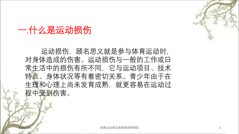 体育运动常见体育损伤和预防_第3页