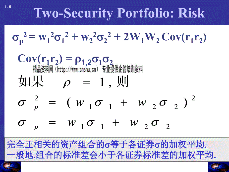 两种风险资产组合后怎样降低了风险cdpm_第5页