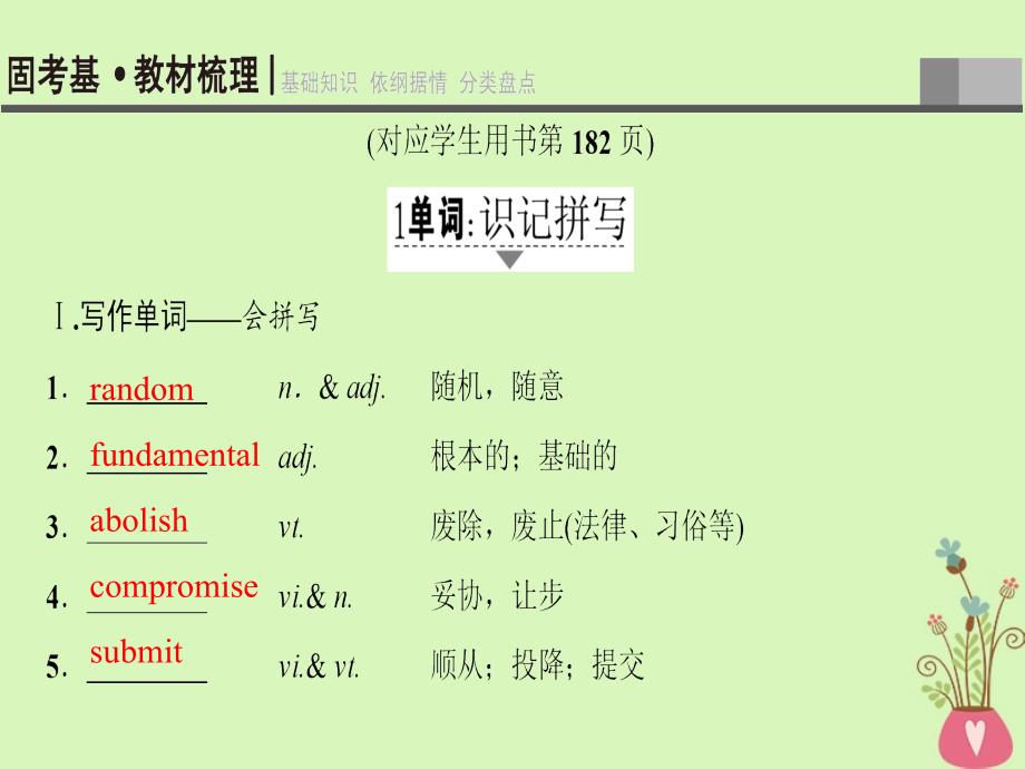 高三英语一轮复习Units34课件牛津译林版选修9_第3页