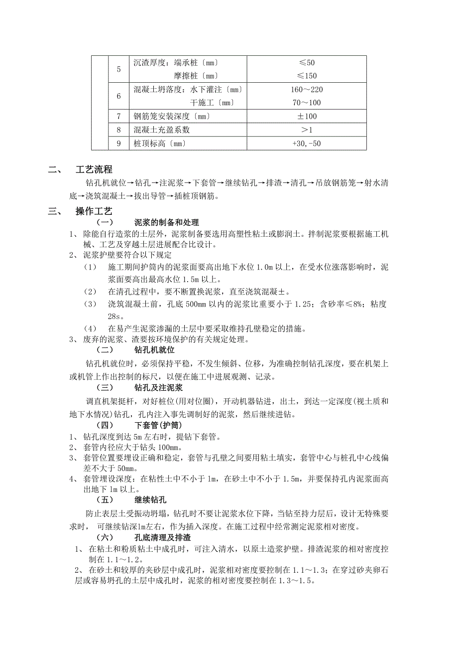 混凝土灌注桩技术交底（Word版）.docx_第2页