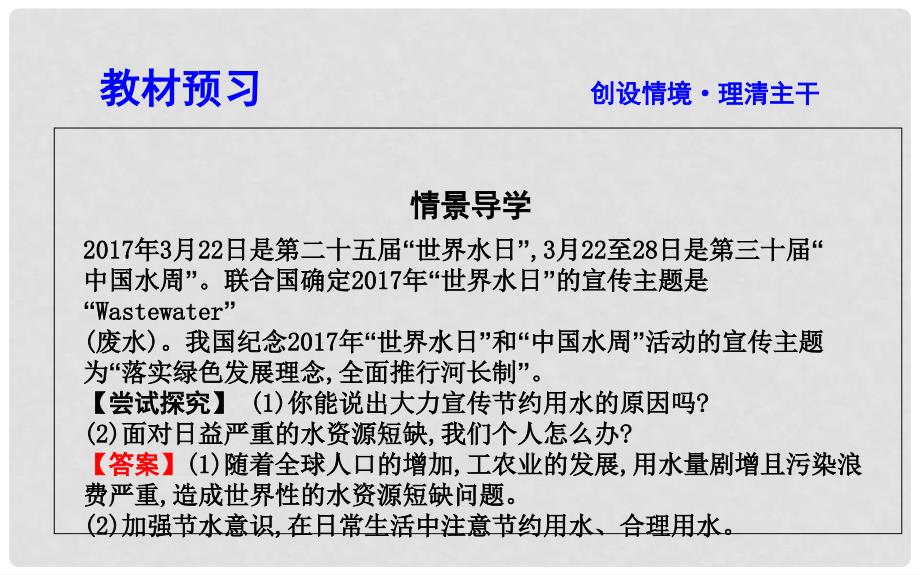 高中地理 第三章 地球上的水 第三节 水资源的合理利用1课件 新人教版必修1_第2页