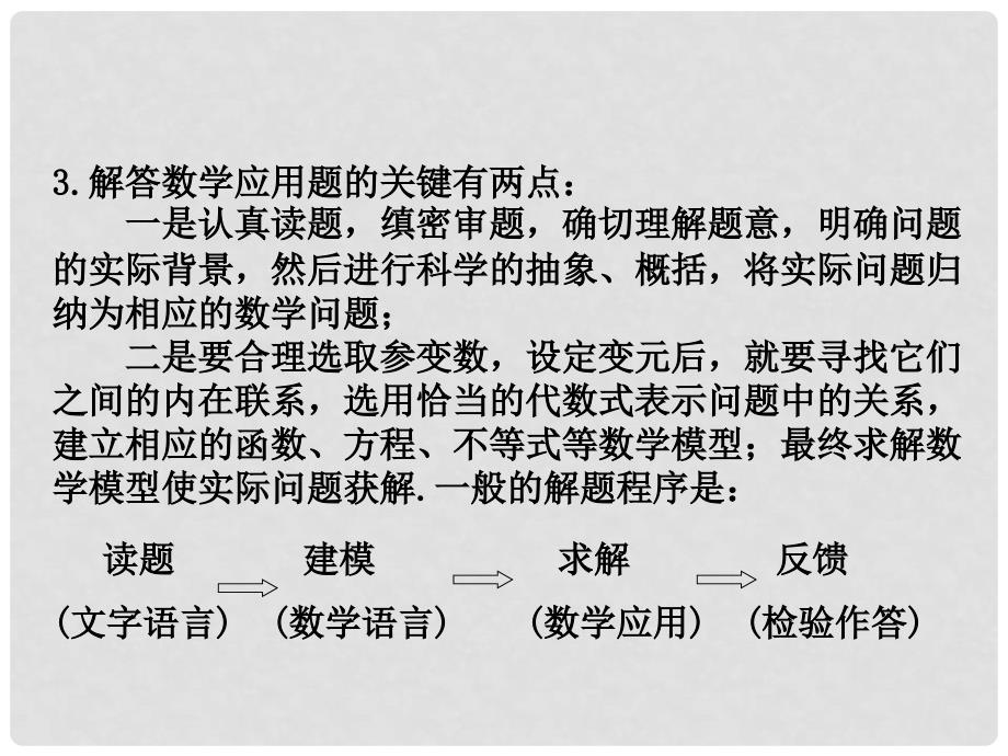 高一数学上： 函数的综合应用 复习课件 旧人教版_第4页