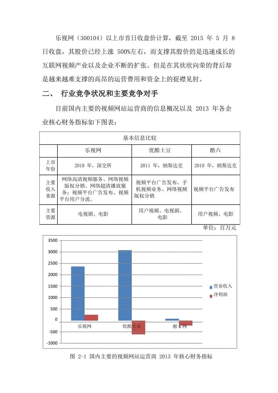 乐视网-财务报表分析(1)(DOC40页)fimt_第5页