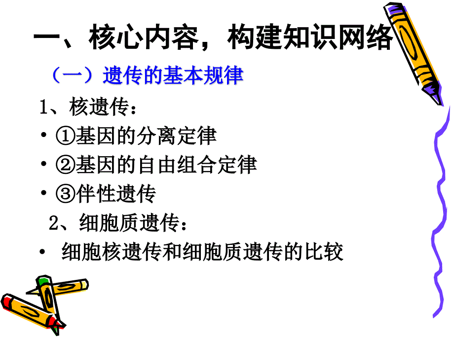 二轮遗传基本规律的复习设计_第3页