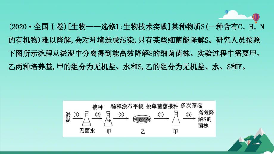 2021高考生物二轮复习专题课件：专题十生物技术实践2_第3页