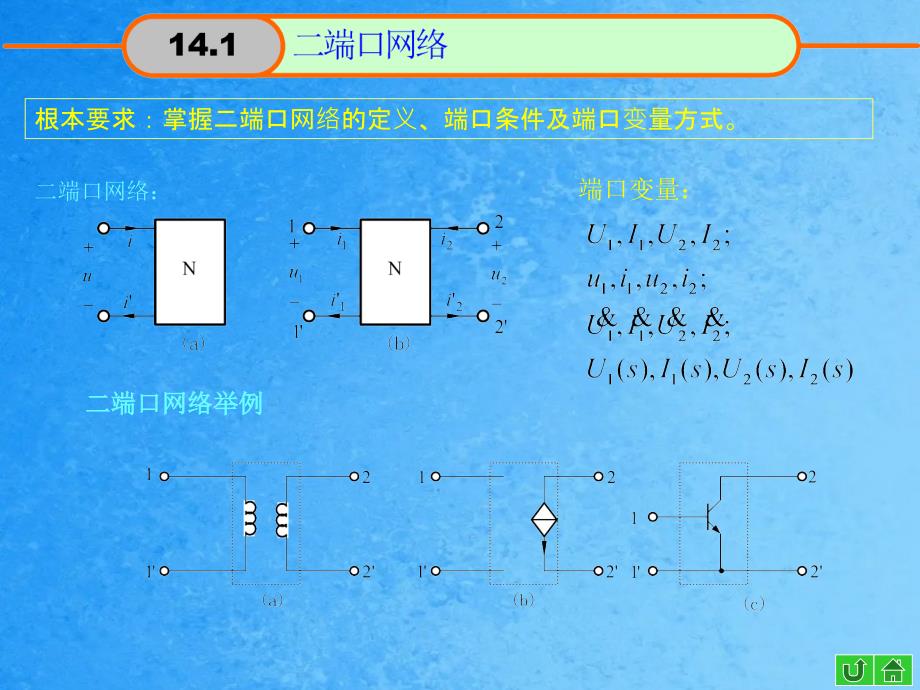 二端口网络精彩分析精选ppt课件_第2页