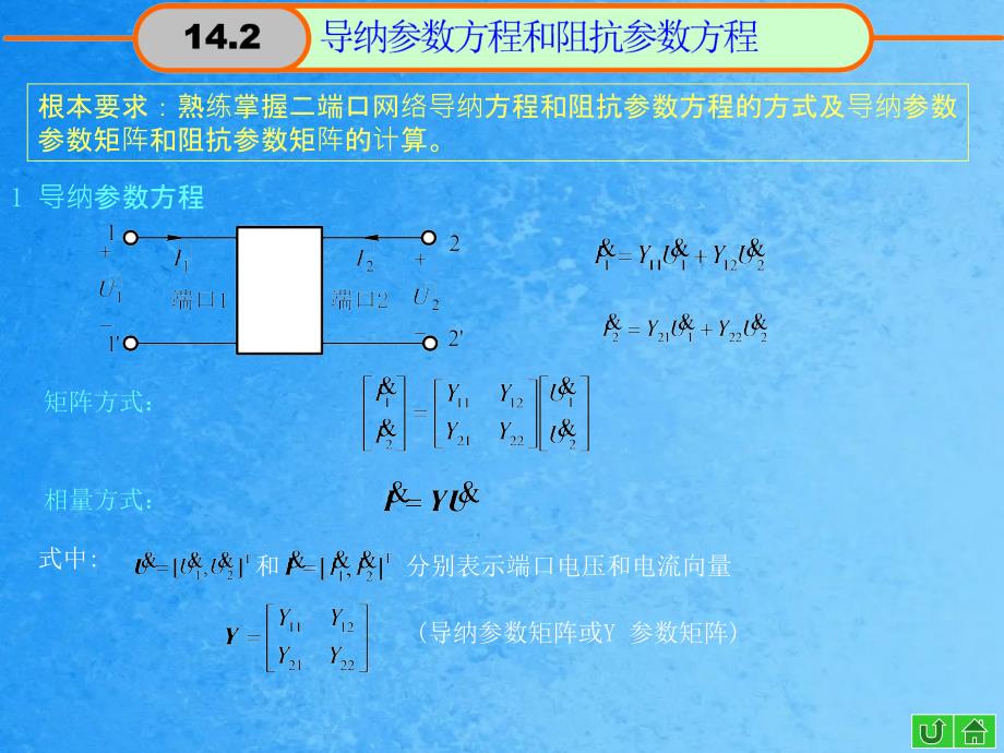 二端口网络精彩分析精选ppt课件_第4页