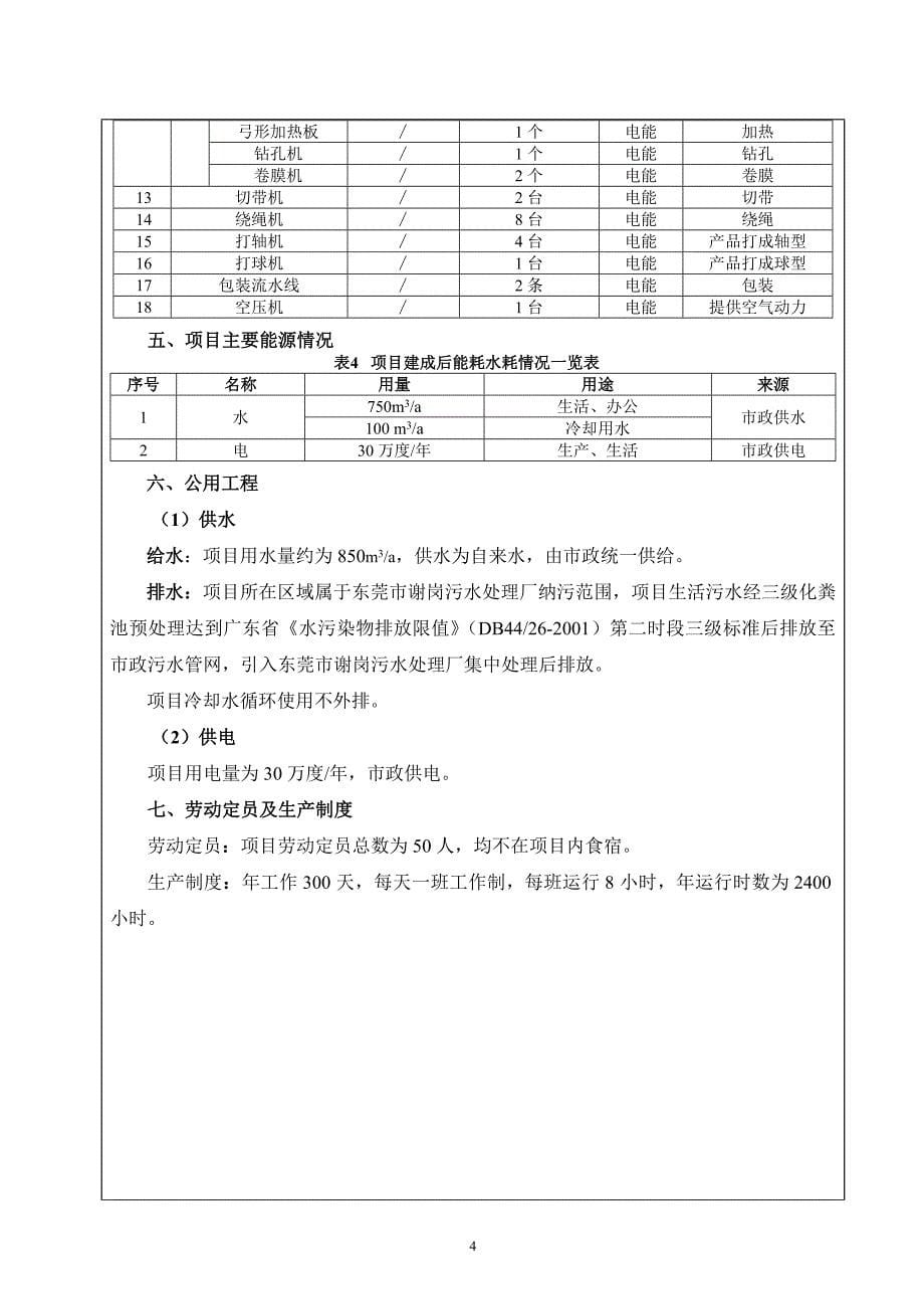 模版环境影响评价全本东莞市劳玛仕特塑料制品有限公司2548.doc_第5页