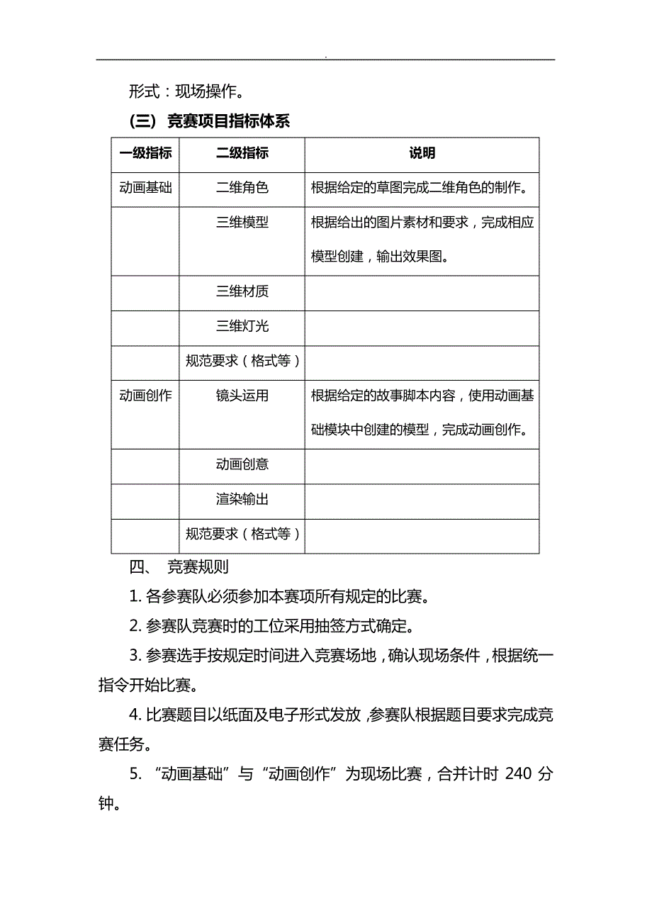 职业技能大赛计算机动漫赛方案_第2页