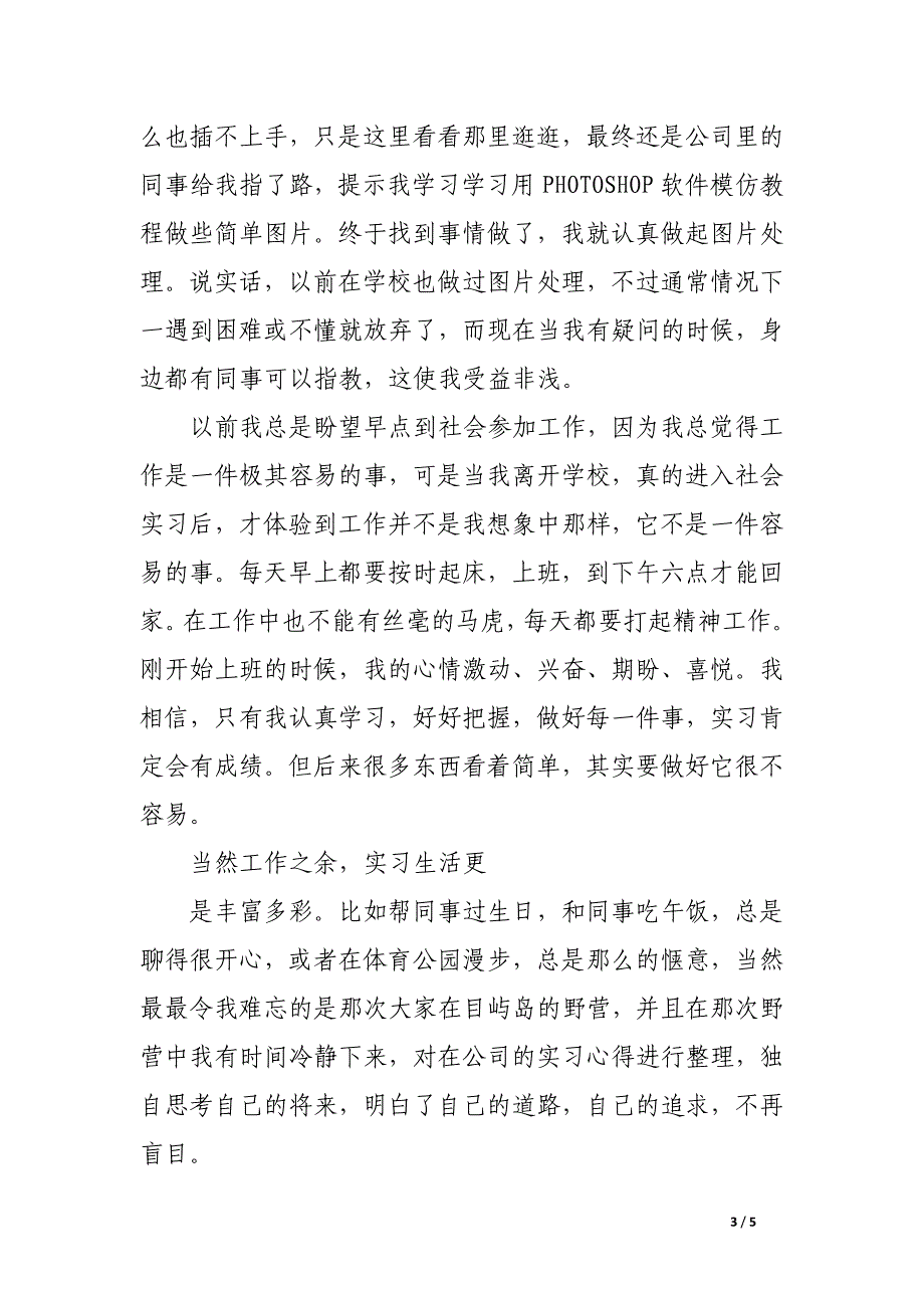 广告公司实习报告范文3000字_第3页