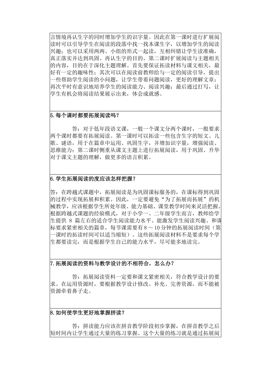 小学语文跨越式课题问题解疑_第2页