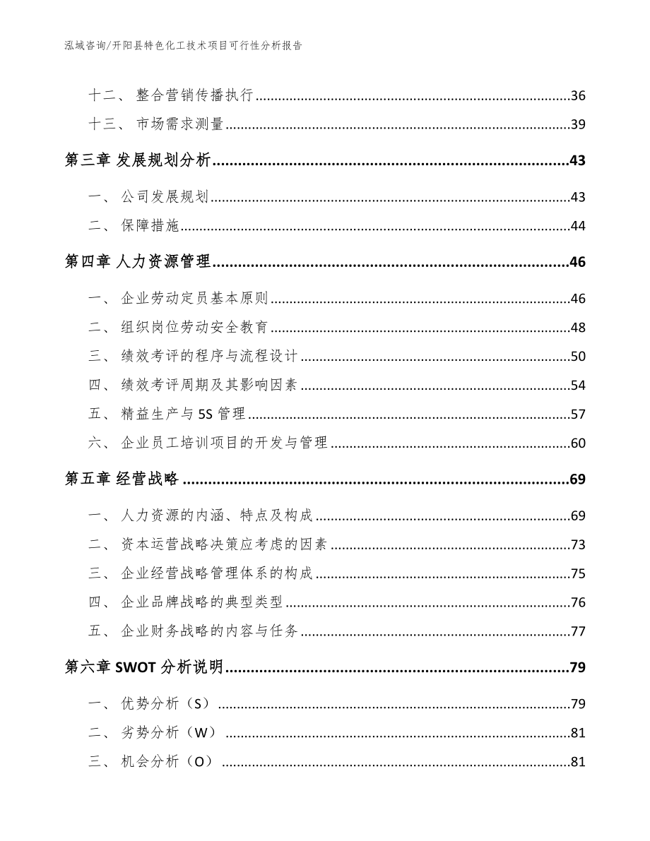 开阳县特色化工技术项目可行性分析报告（范文）_第2页