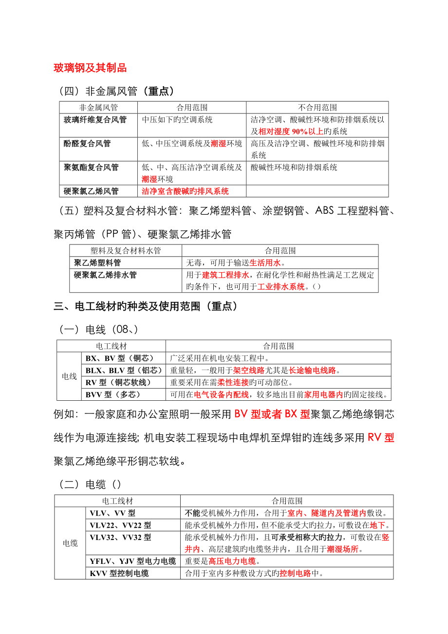 2022年二级建造师机电实务绝对重点_第4页