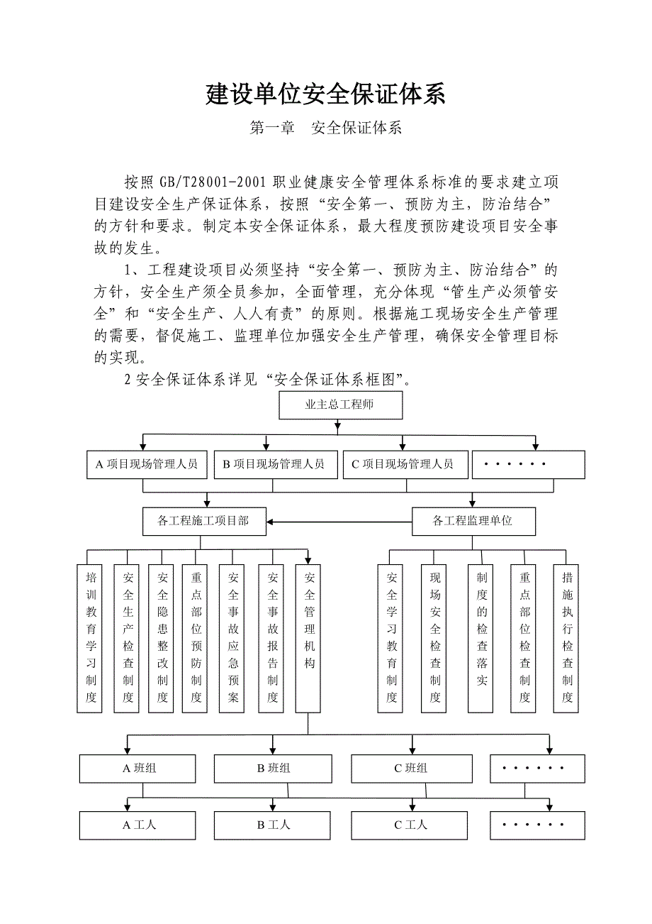 建设单位安全生产管理体系_第1页