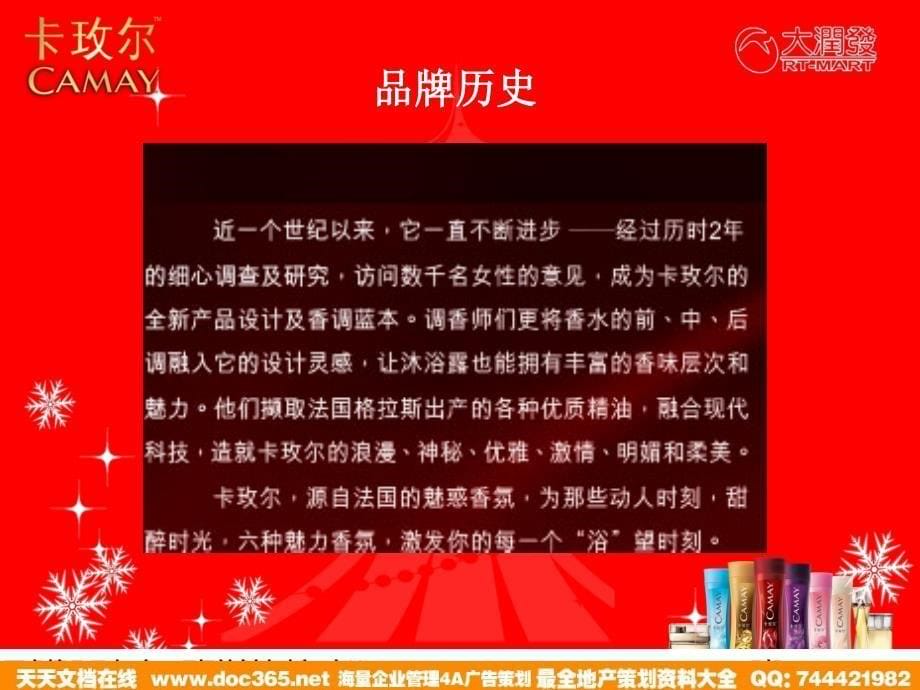 卡玫尔大润发圣诞活动策划完整版43p_第5页