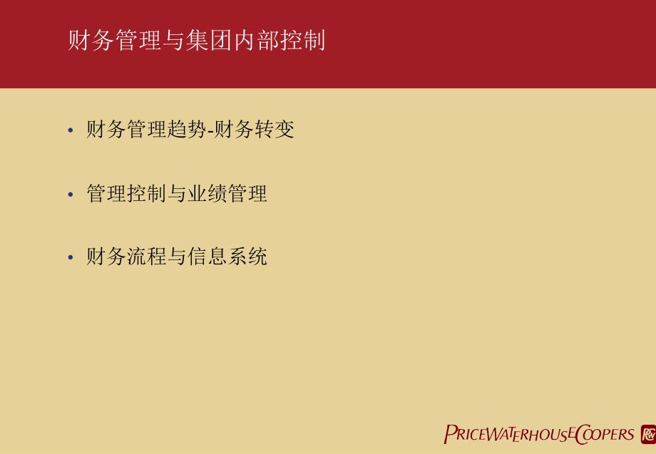 普华永道财务管理与集团内部控制_第2页