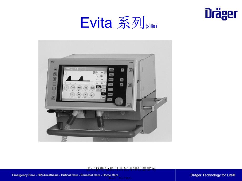 德尔格呼吸机日常使用和注意事项课件_第2页