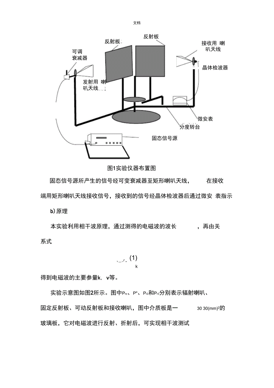 南理工电磁场与电磁波实验大纲设计及指导说明书_第3页