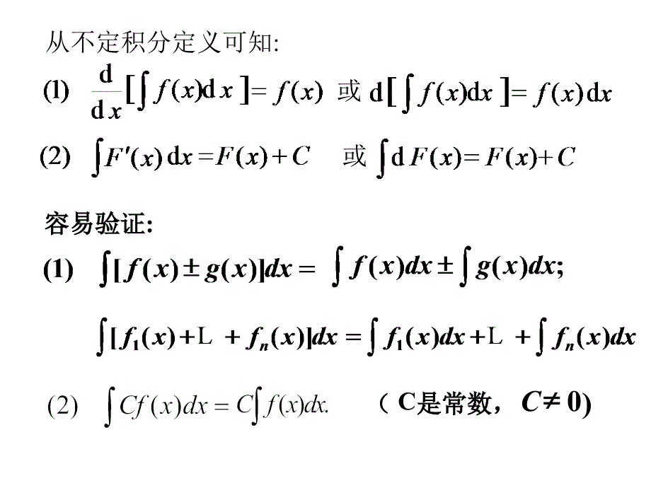 高等数学北大版27不定积分_第4页