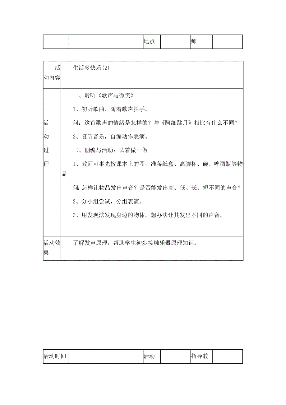 音乐兴趣小组活动表.doc_第2页