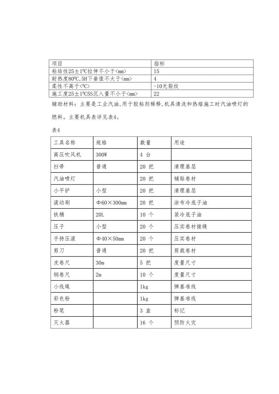 xx中心地下防水工程施工设计方案(DOC 16页)_第5页