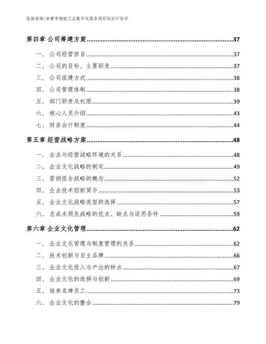 赤壁市钢铁工业数字化服务项目创业计划书范文_第2页