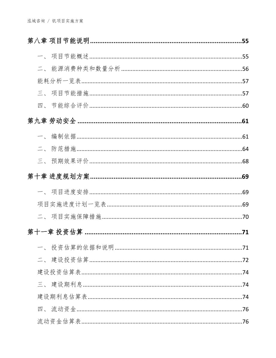 钒项目实施方案模板范文_第4页