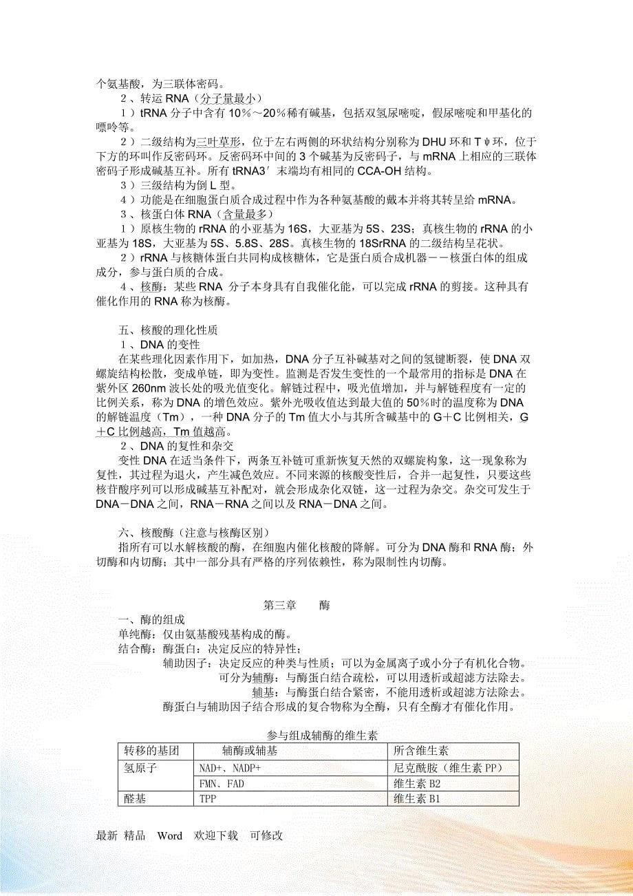 关于中农考研生物化学复习笔记_第5页