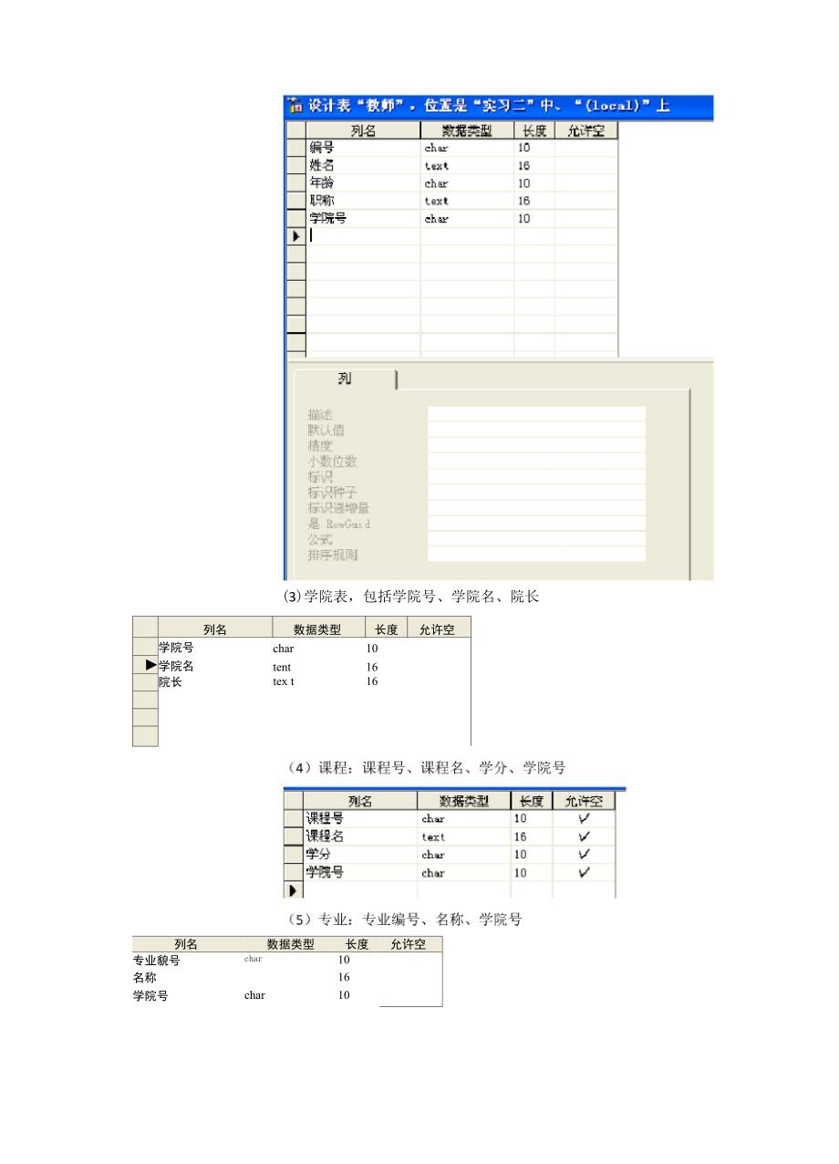 数据库设计实习报告_第3页