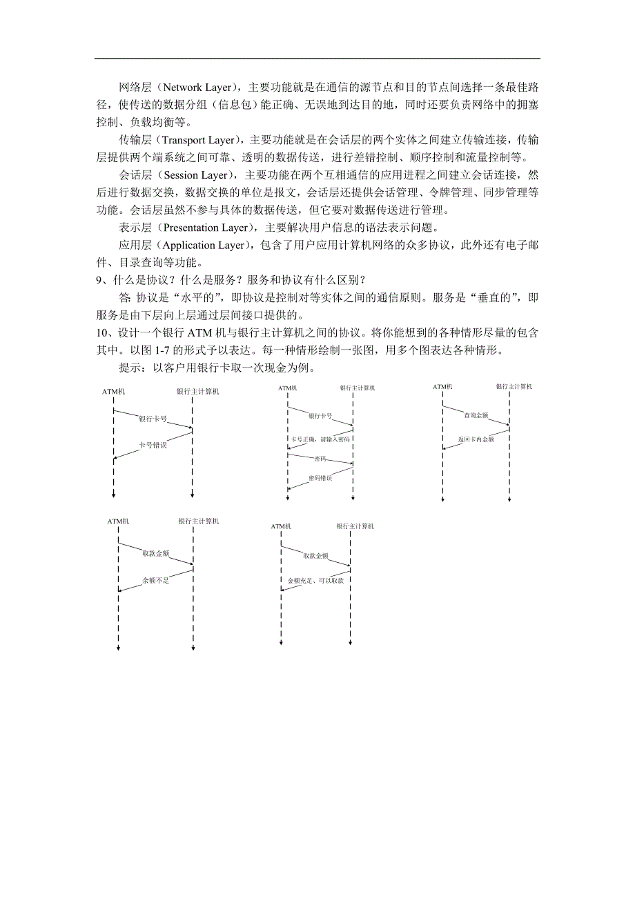 数据通信与计算机网络(第二版)-作业答案（精品）_第2页