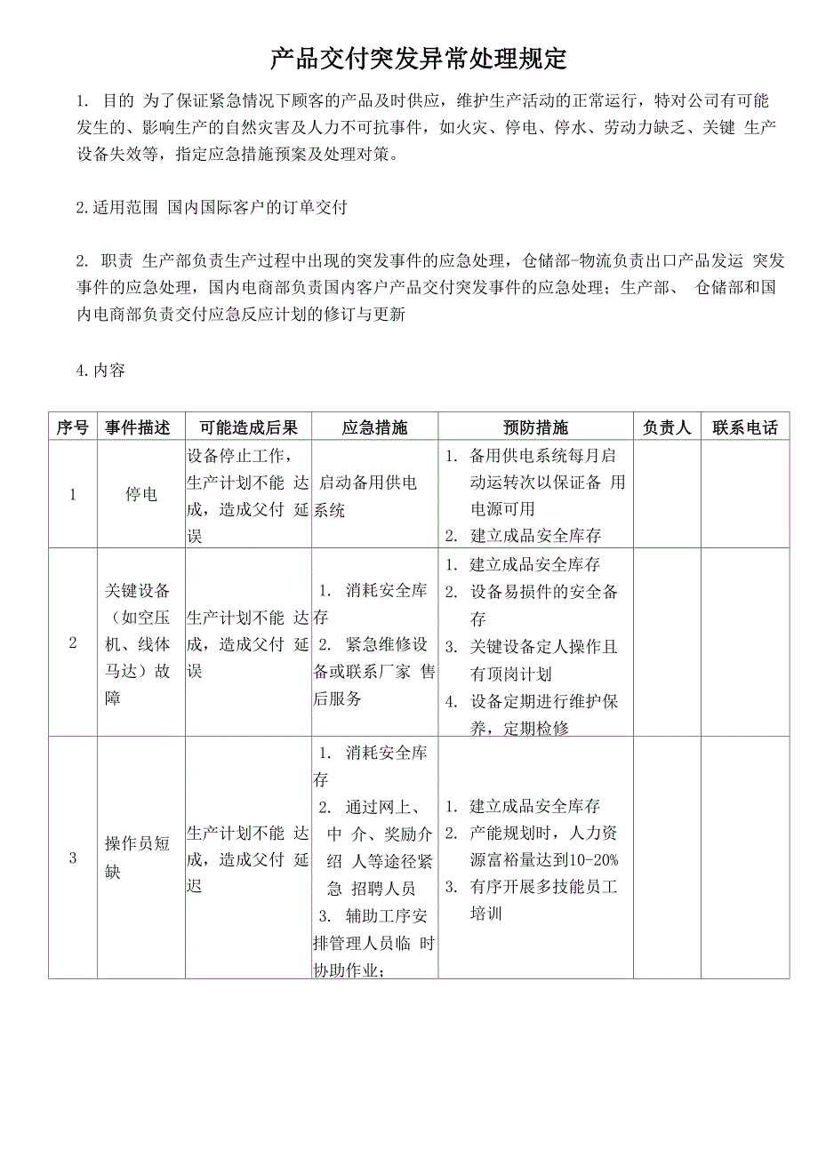 交付应急反应机制_第1页