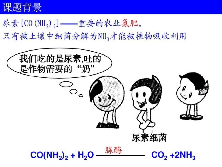 课题2土壤中分解尿素的细菌的分离与计数.ppt_第1页