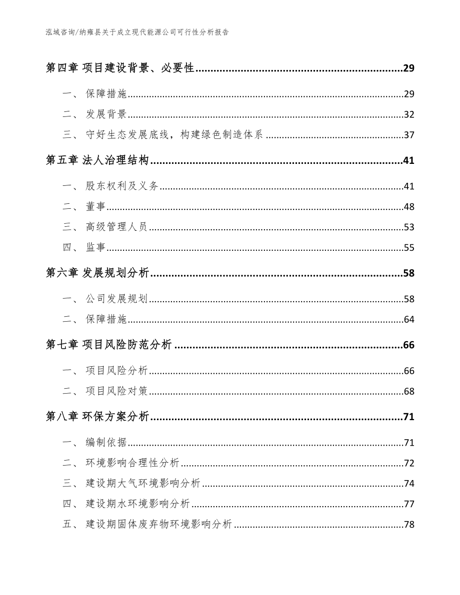 纳雍县关于成立现代能源公司可行性分析报告（模板范文）_第4页