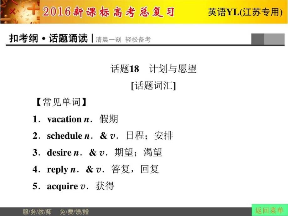 高考英语总复习译林版江苏专用课件选修6Unit10_第2页