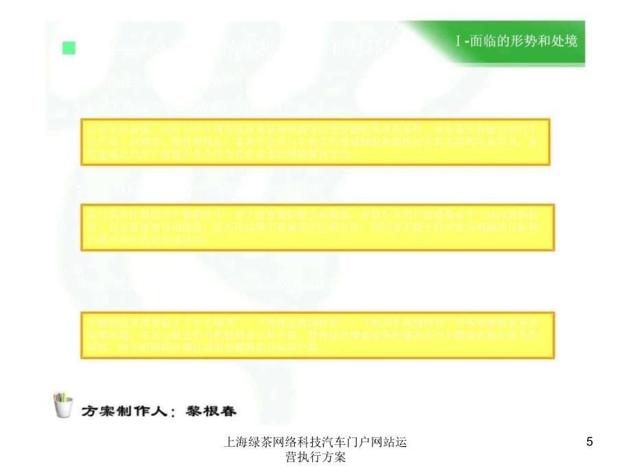 上海绿茶网络科技汽车门户网站运营执行方案课件_第5页