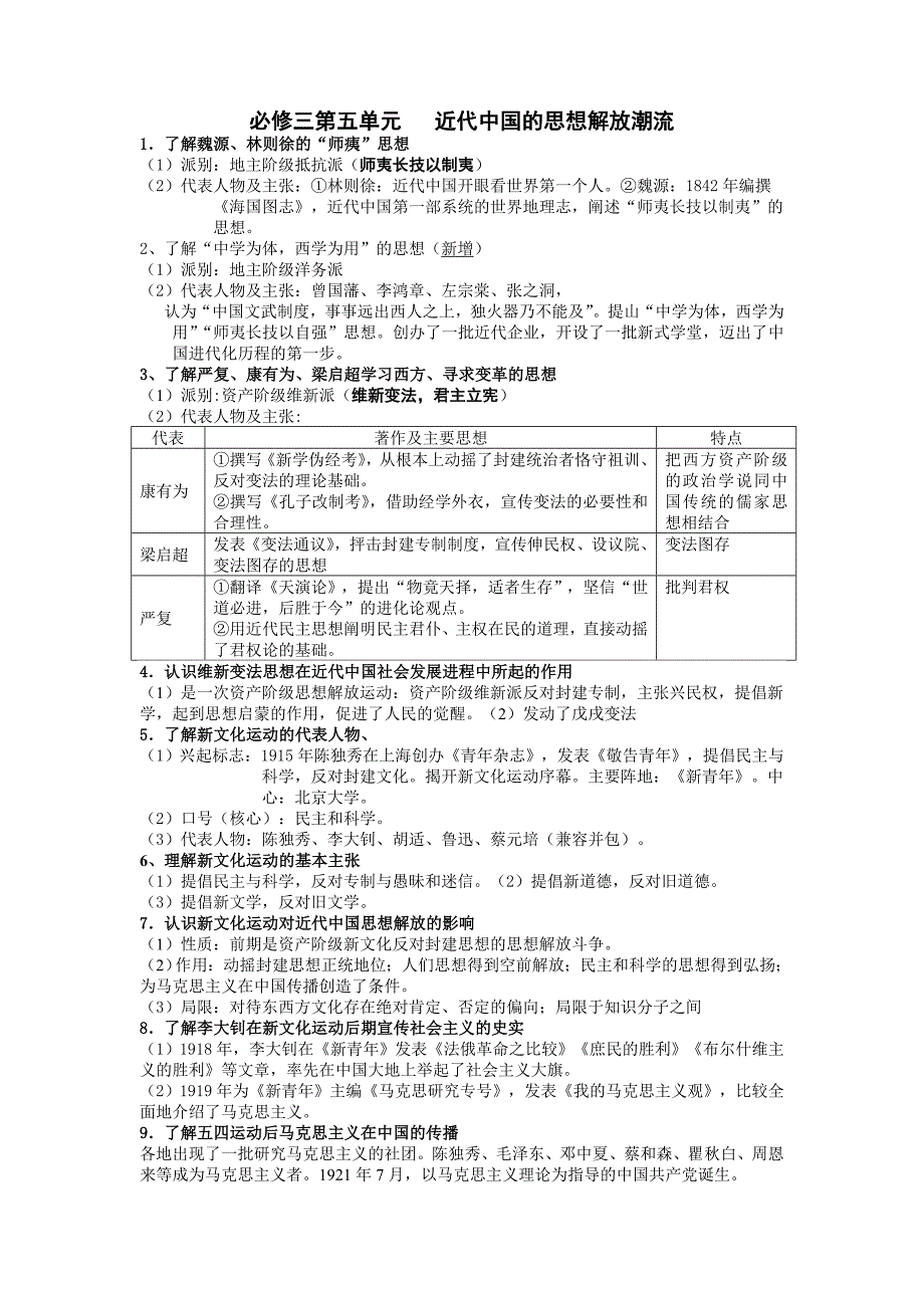 高二理科历史必修三第二五单元.doc_第2页