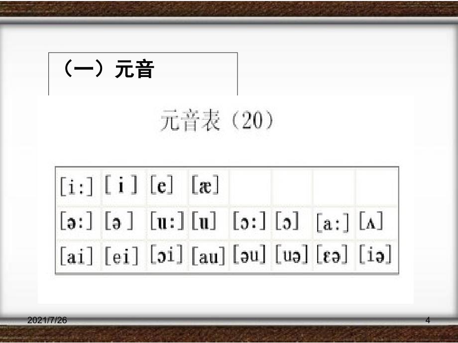 (最新整理)元音音标教学课件发音图解版_第4页