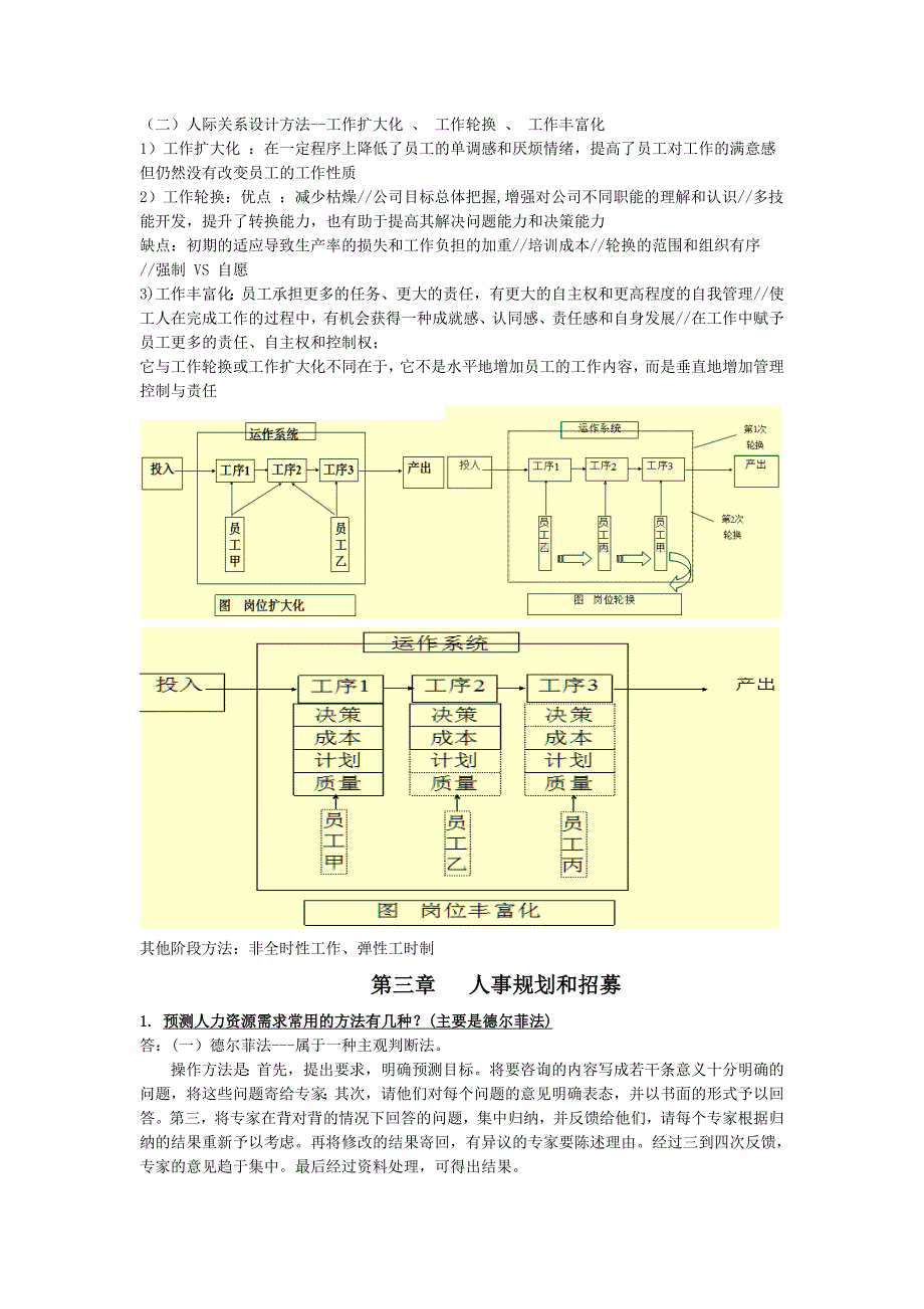 人力资源复习提纲细节版_第3页