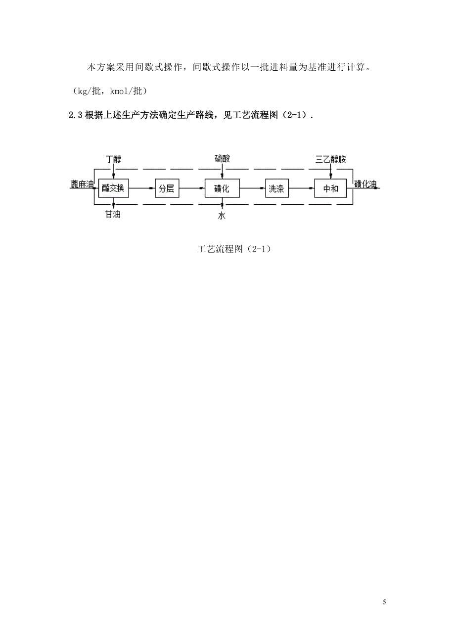 磺化油DAH合成工艺计划书_第5页