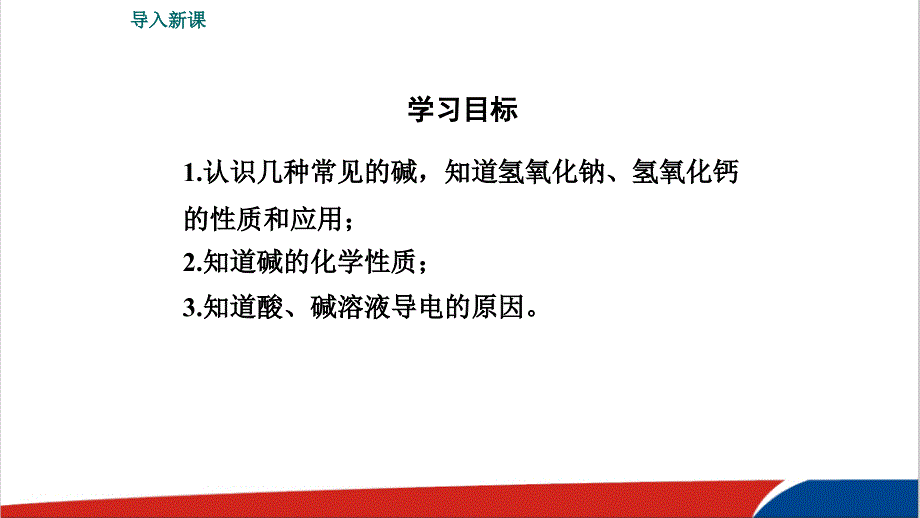 人教版化学九年级下《几种常见的碱碱的化学性质》公开课课件_第4页