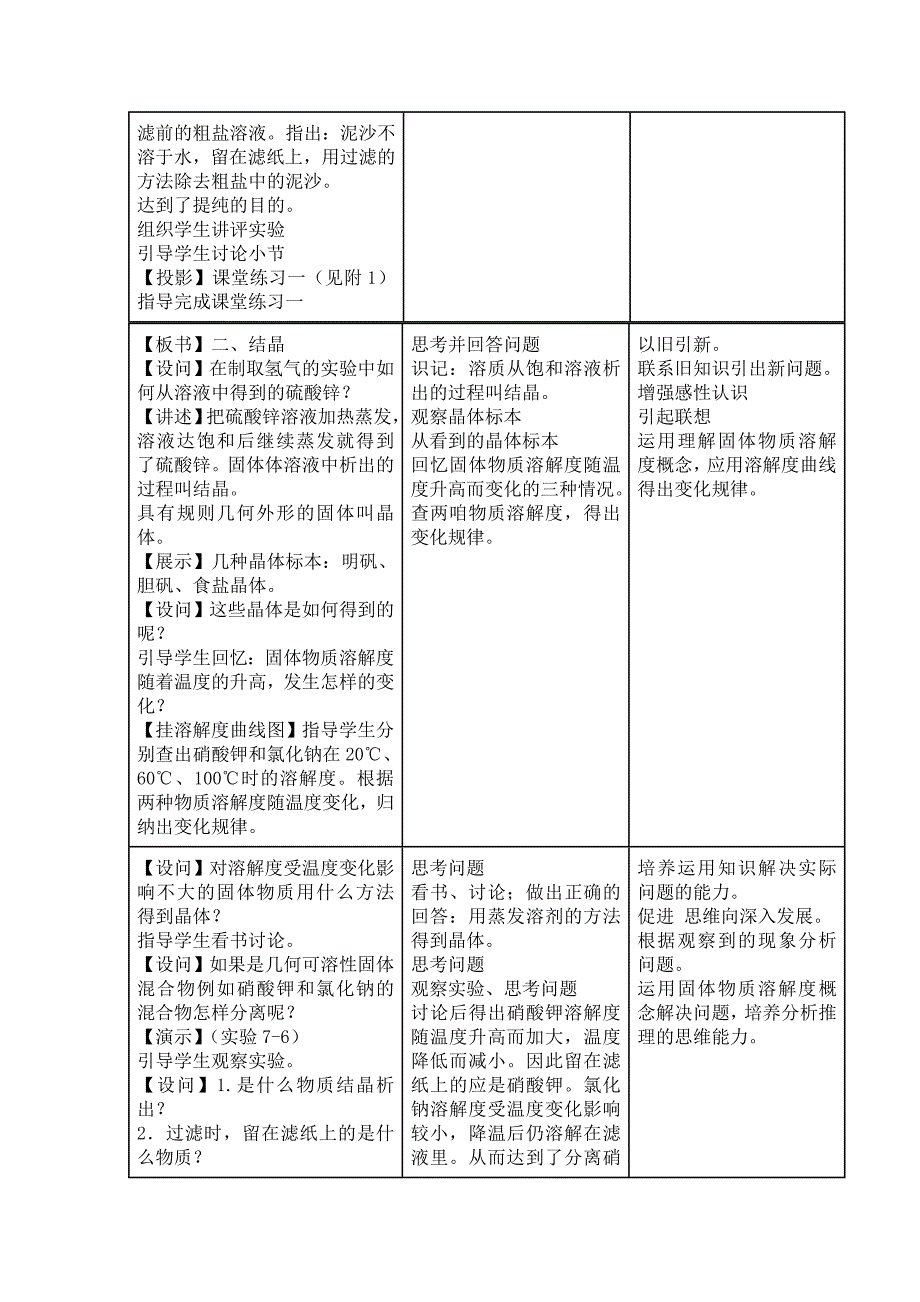 初三化学教案集 溶液结晶.doc_第2页