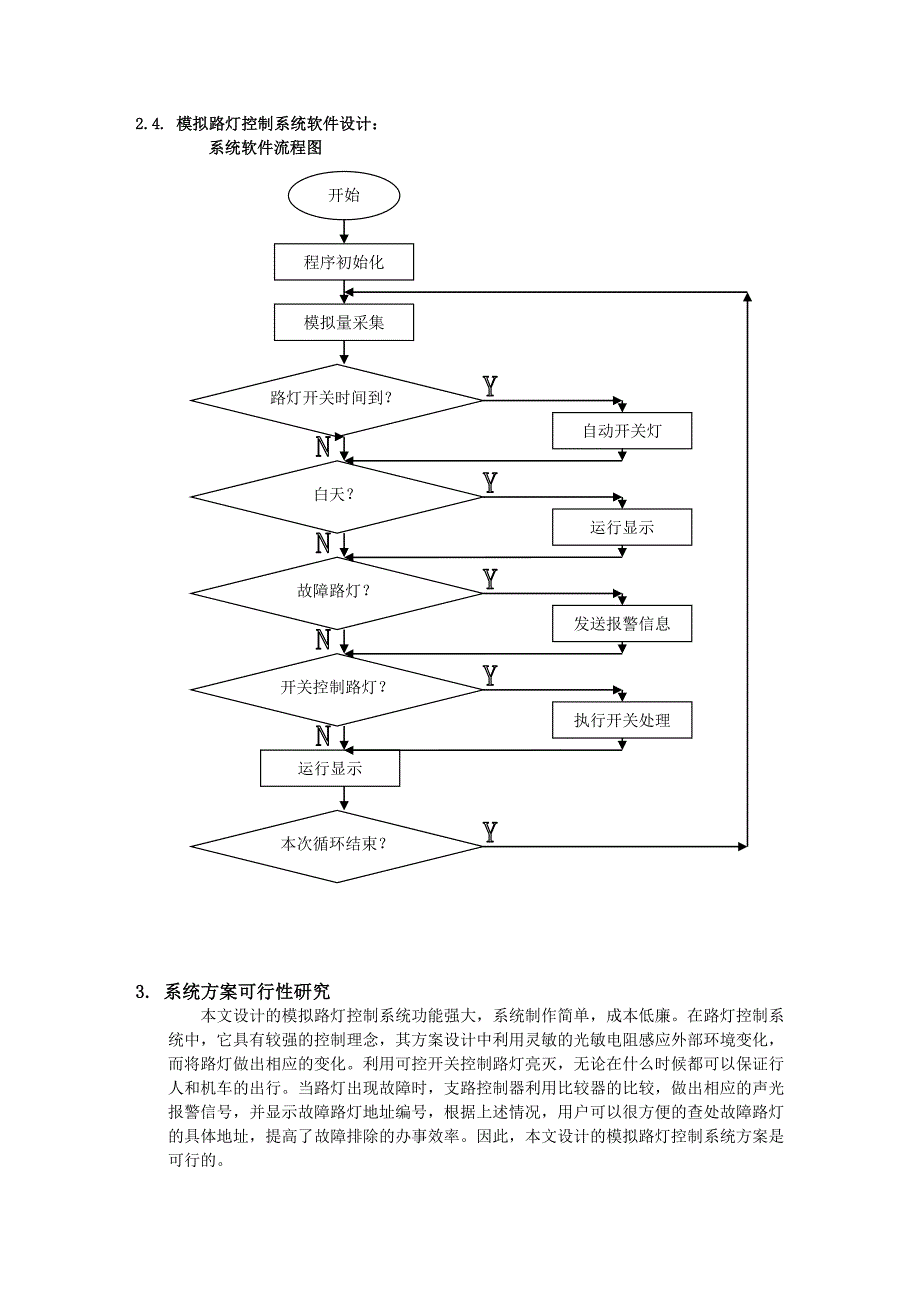 基于单片机控制的模拟路灯控制系统_第4页