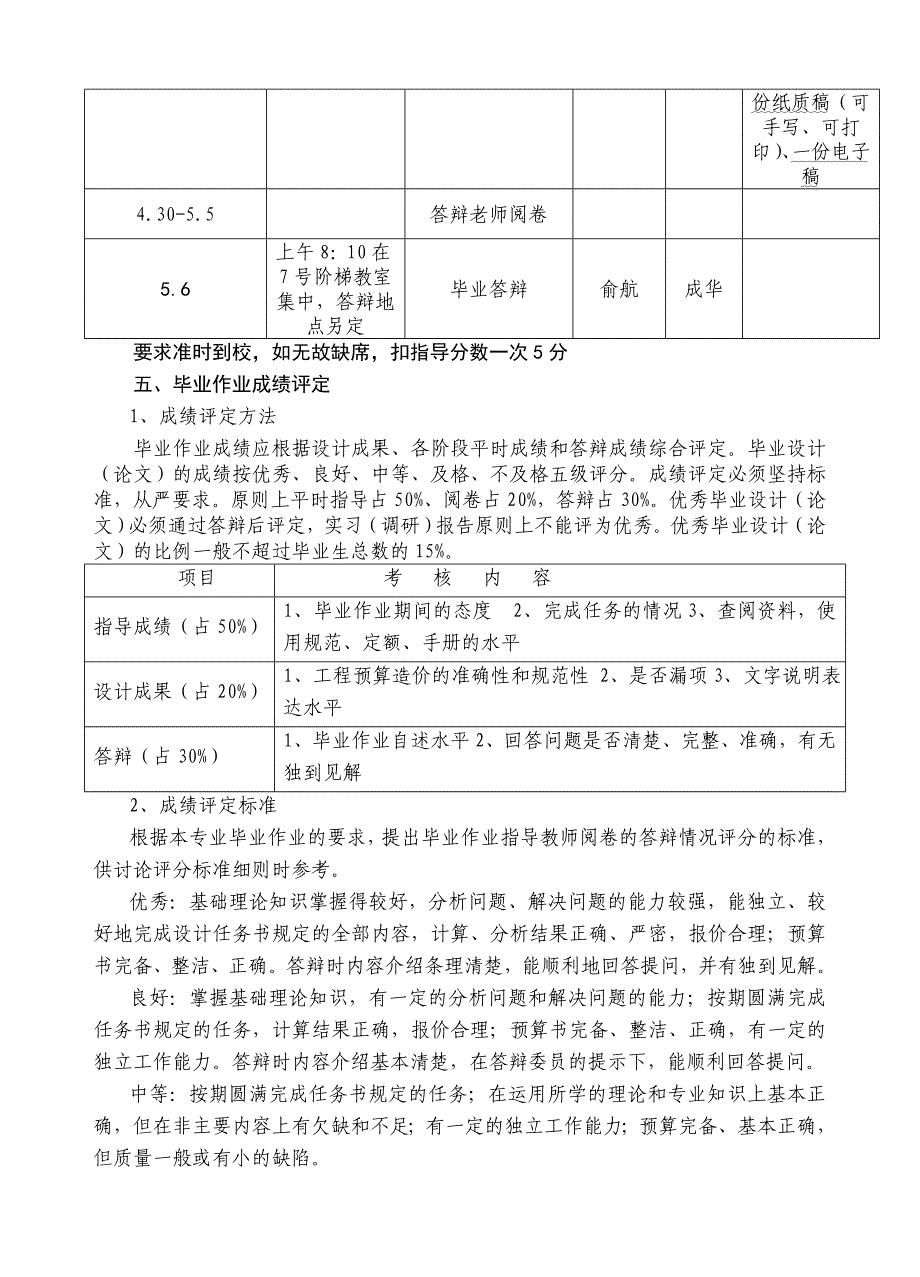 2012届建筑工程毕业作业实施意见新.doc_第3页