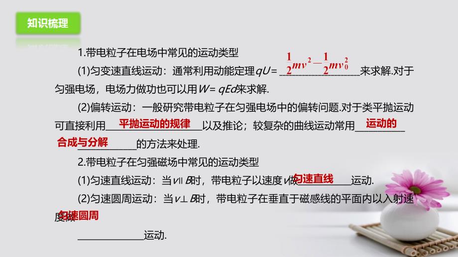 高考物理二轮专题突破专题六电场和磁场2带电粒子在复合场中的运动课件 名师制作优质学案新_第3页