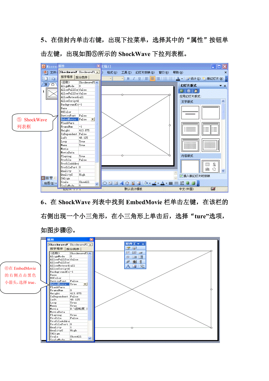 在PPT中插入swf格式的方法.doc_第3页