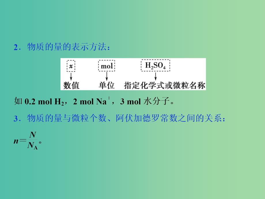 高考化学总复习专题1化学家眼中的物质世界第二单元物质的量物质的聚集状态课件苏教版.ppt_第4页