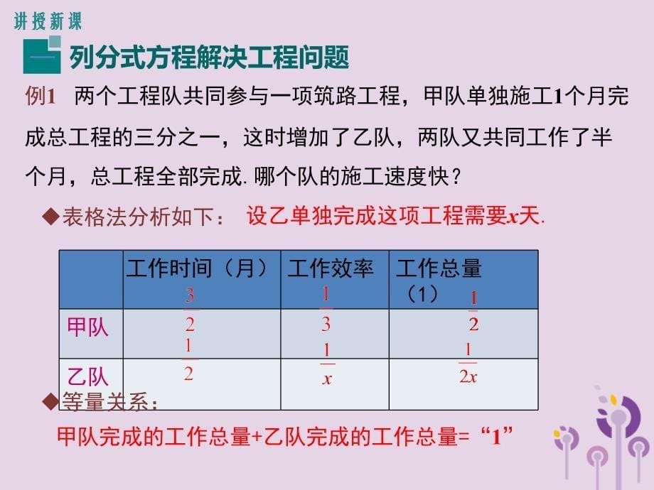 八年级数学下册第5章分式与分式方程5.4分式方程第3课时分式方程的应用课件新版北师大版_第5页