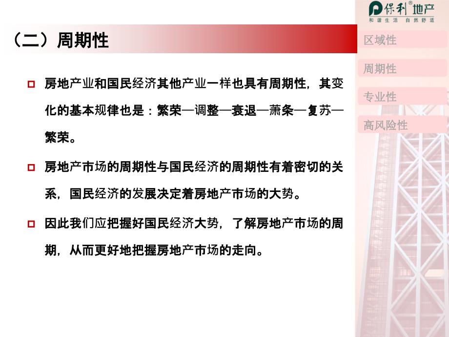 保利地产房地产投资决策董事长培训讲课稿_第4页