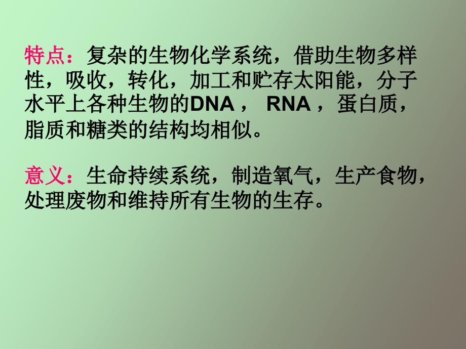 人类与环境第一节生物圈_第3页